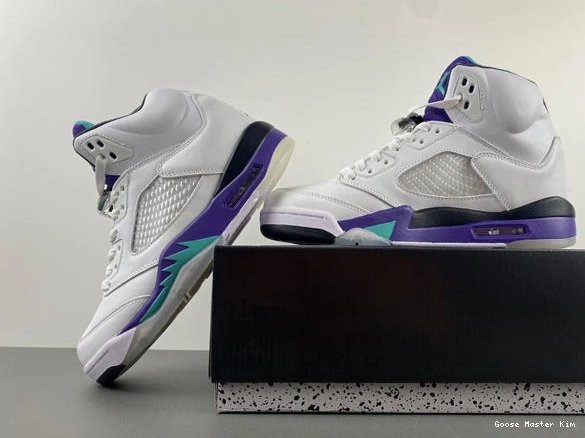 5 Retro 3989 Grape 136027- Sleek Jordan Air 1014